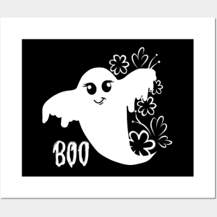 halloween 2023 - ghostly Posters and Art